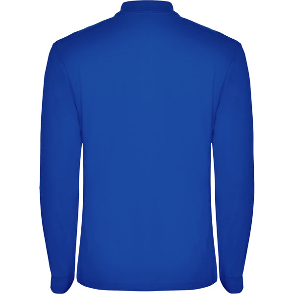 POLOSHIRTS ESTRELLA L/S – aus 100% Baumwolle, Piqué, 220 g/m². Heather Grey 58: 85% Baumwolle / 15% Viskose. – Bild 23