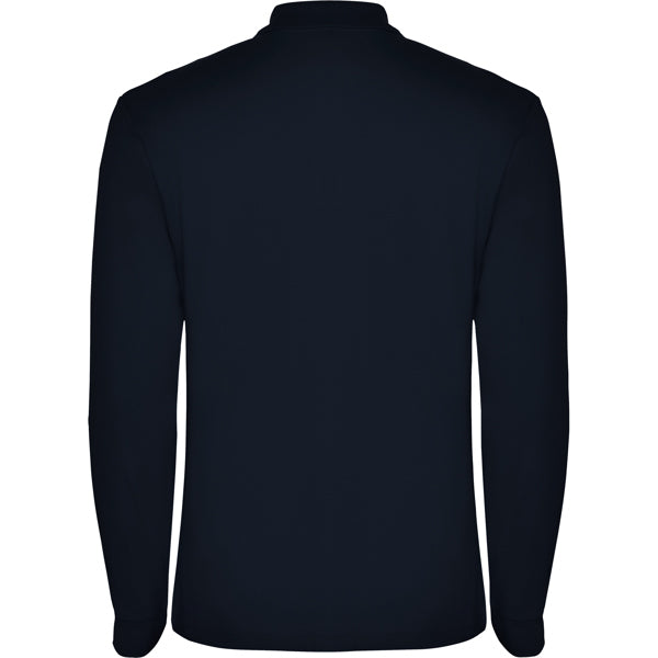 POLOSHIRTS ESTRELLA L/S – aus 100% Baumwolle, Piqué, 220 g/m². Heather Grey 58: 85% Baumwolle / 15% Viskose. – Bild 43