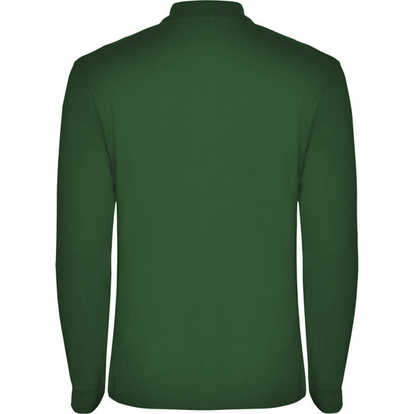 POLOSHIRTS ESTRELLA L/S – aus 100% Baumwolle, Piqué, 220 g/m². Heather Grey 58: 85% Baumwolle / 15% Viskose. – Bild 48