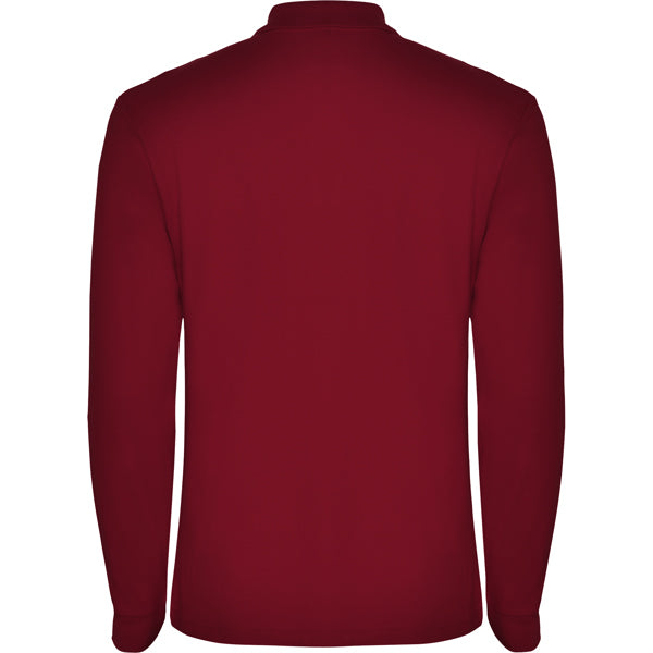 POLOSHIRTS ESTRELLA L/S – aus 100% Baumwolle, Piqué, 220 g/m². Heather Grey 58: 85% Baumwolle / 15% Viskose. – Bild 53