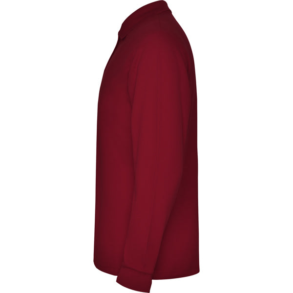 POLOSHIRTS ESTRELLA L/S – aus 100% Baumwolle, Piqué, 220 g/m². Heather Grey 58: 85% Baumwolle / 15% Viskose. – Bild 54