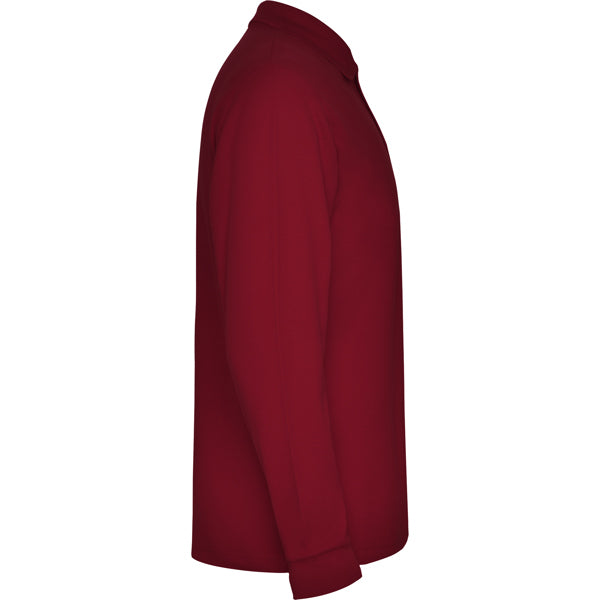 POLOSHIRTS ESTRELLA L/S – aus 100% Baumwolle, Piqué, 220 g/m². Heather Grey 58: 85% Baumwolle / 15% Viskose. – Bild 55