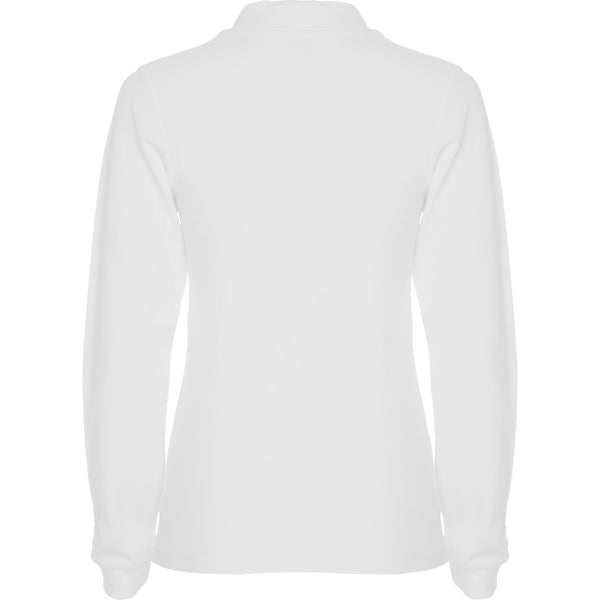 POLOSHIRTS ESTRELLA WOMAN L/S – aus 100% Baumwolle, Piqué, 220 g/m². Heather Grey 58: 85% Baumwolle / 15% Viskose. – Bild 9