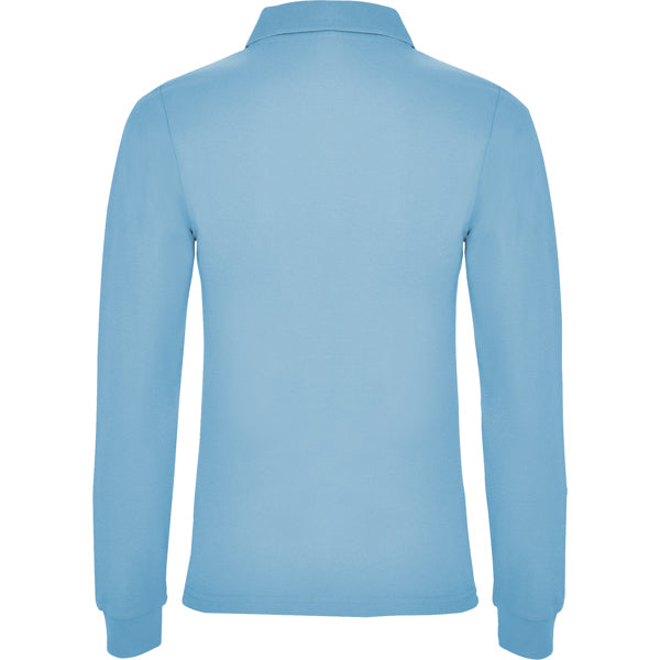 POLOSHIRTS ESTRELLA WOMAN L/S – aus 100% Baumwolle, Piqué, 220 g/m². Heather Grey 58: 85% Baumwolle / 15% Viskose. – Bild 24