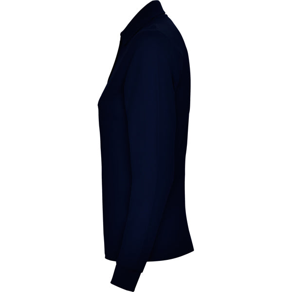 POLOSHIRTS ESTRELLA WOMAN L/S – aus 100% Baumwolle, Piqué, 220 g/m². Heather Grey 58: 85% Baumwolle / 15% Viskose. – Bild 40