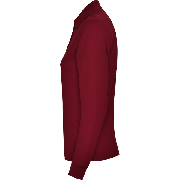 POLOSHIRTS ESTRELLA WOMAN L/S – aus 100% Baumwolle, Piqué, 220 g/m². Heather Grey 58: 85% Baumwolle / 15% Viskose. – Bild 45