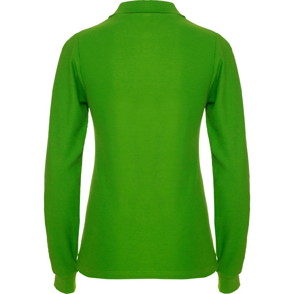 POLOSHIRTS ESTRELLA WOMAN L/S – aus 100% Baumwolle, Piqué, 220 g/m². Heather Grey 58: 85% Baumwolle / 15% Viskose. – Bild 59
