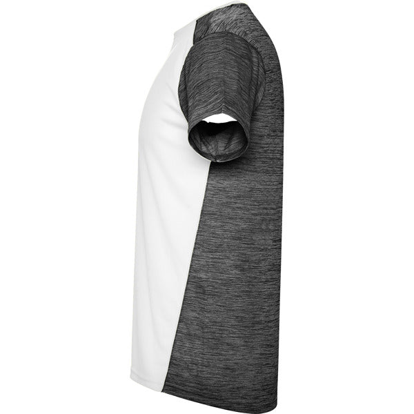 T-SHIRTS ZOLDER – aus Vorderseite: 100% bird's eye Polyester. Rückseite: 100% Polyester Space Dye. 135 g/m². – Bild 9