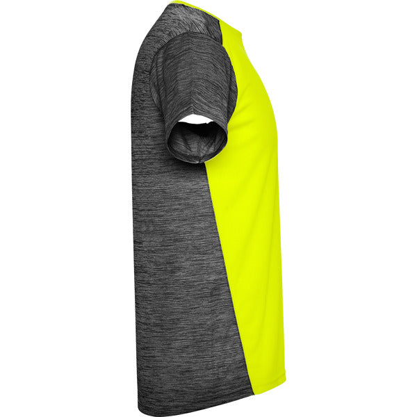 T-SHIRTS ZOLDER – aus Vorderseite: 100% bird's eye Polyester. Rückseite: 100% Polyester Space Dye. 135 g/m². – Bild 30