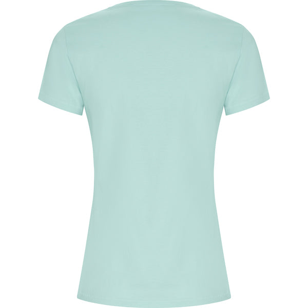 T-SHIRTS GOLDEN WOMAN – aus 100 % gekämmte Bio-Baumwolle, Single-Jersey. Farbe: 160 g/m². Weiß: 170 g/m². Farbe 58 (meliert): 85 % Bio-Baumwolle / 15 % Viskose. – Bild 49