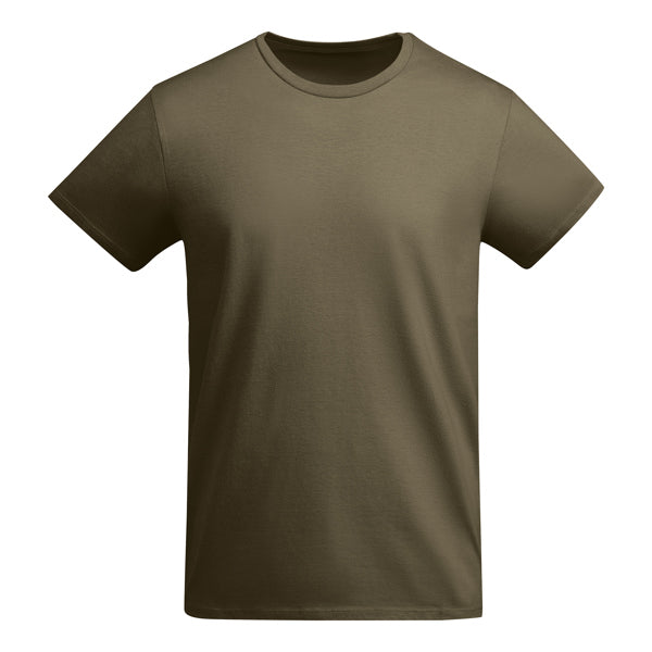 T-SHIRTS BREDA – aus 100 % Bio-Baumwolle: 175 g/m². Farbe „Heather Grey 58“: 85 % Bio-Baumwolle und 15 % Viskose. – Bild 37