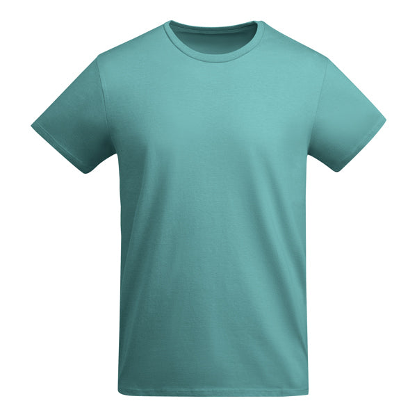 T-SHIRTS BREDA – aus 100 % Bio-Baumwolle: 175 g/m². Farbe „Heather Grey 58“: 85 % Bio-Baumwolle und 15 % Viskose. – Bild 62