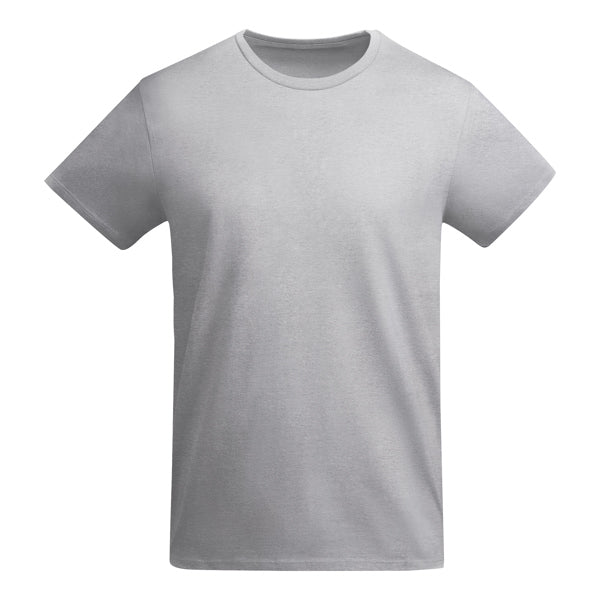 T-SHIRTS BREDA – aus 100 % Bio-Baumwolle: 175 g/m². Farbe „Heather Grey 58“: 85 % Bio-Baumwolle und 15 % Viskose. – Bild 82