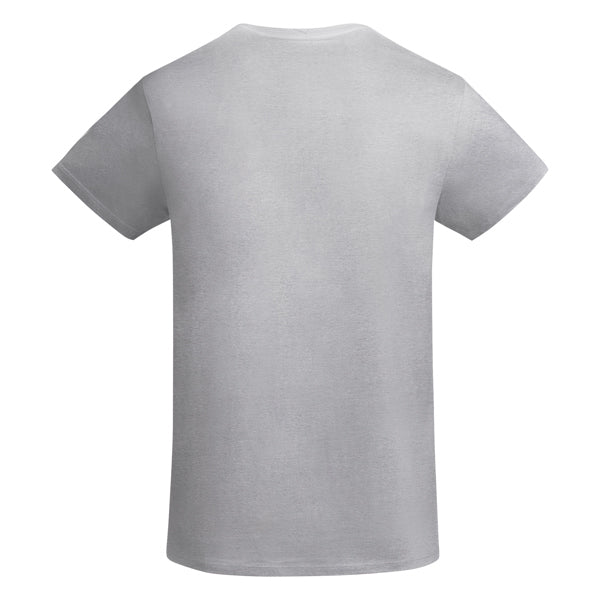 T-SHIRTS BREDA – aus 100 % Bio-Baumwolle: 175 g/m². Farbe „Heather Grey 58“: 85 % Bio-Baumwolle und 15 % Viskose. – Bild 83