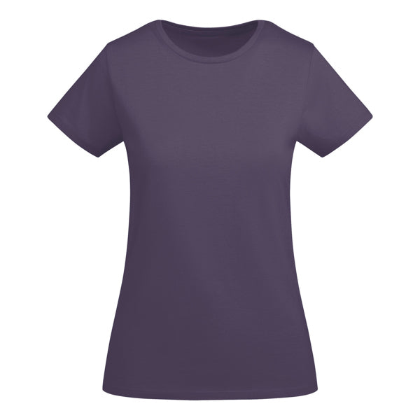 T-SHIRTS BREDA WOMAN – aus 100 % Bio-Baumwolle: 175 g/m². Farbe „Heather Grey 58“: 85 % Bio-Baumwolle und 15 % Viskose. – Bild 31