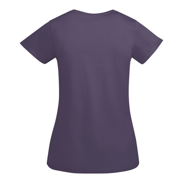 T-SHIRTS BREDA WOMAN – aus 100 % Bio-Baumwolle: 175 g/m². Farbe „Heather Grey 58“: 85 % Bio-Baumwolle und 15 % Viskose. – Bild 32