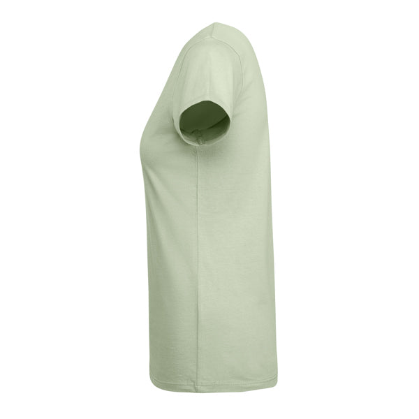 T-SHIRTS BREDA WOMAN – aus 100 % Bio-Baumwolle: 175 g/m². Farbe „Heather Grey 58“: 85 % Bio-Baumwolle und 15 % Viskose. – Bild 53