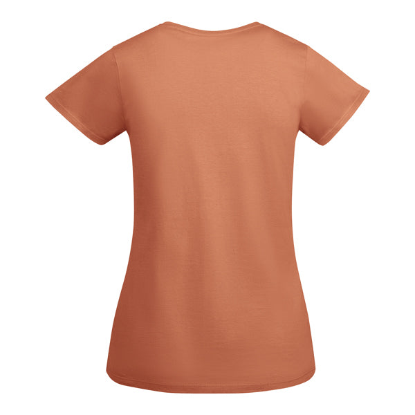 T-SHIRTS BREDA WOMAN – aus 100 % Bio-Baumwolle: 175 g/m². Farbe „Heather Grey 58“: 85 % Bio-Baumwolle und 15 % Viskose. – Bild 57