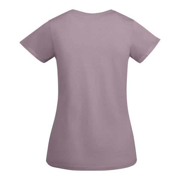 T-SHIRTS BREDA WOMAN – aus 100 % Bio-Baumwolle: 175 g/m². Farbe „Heather Grey 58“: 85 % Bio-Baumwolle und 15 % Viskose. – Bild 67