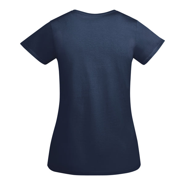 T-SHIRTS BREDA WOMAN – aus 100 % Bio-Baumwolle: 175 g/m². Farbe „Heather Grey 58“: 85 % Bio-Baumwolle und 15 % Viskose. – Bild 72