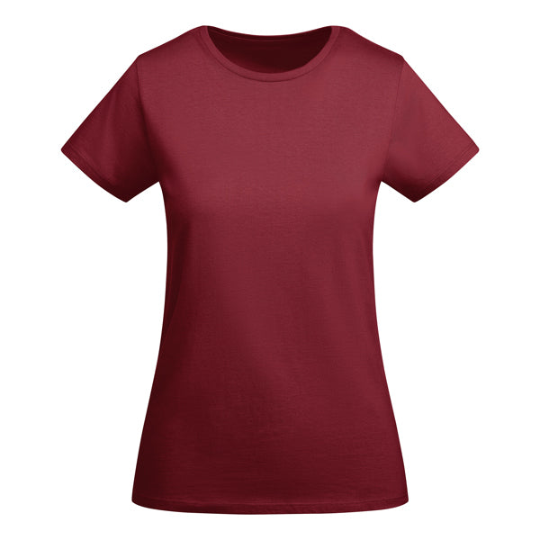 T-SHIRTS BREDA WOMAN – aus 100 % Bio-Baumwolle: 175 g/m². Farbe „Heather Grey 58“: 85 % Bio-Baumwolle und 15 % Viskose. – Bild 76