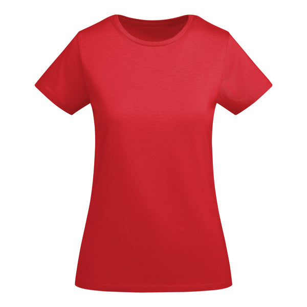 T-SHIRTS BREDA WOMAN – aus 100 % Bio-Baumwolle: 175 g/m². Farbe „Heather Grey 58“: 85 % Bio-Baumwolle und 15 % Viskose. – Bild 86