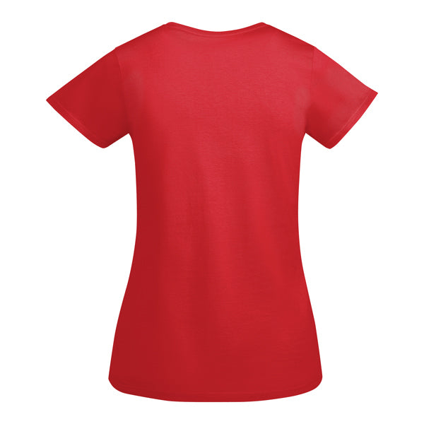 T-SHIRTS BREDA WOMAN – aus 100 % Bio-Baumwolle: 175 g/m². Farbe „Heather Grey 58“: 85 % Bio-Baumwolle und 15 % Viskose. – Bild 87