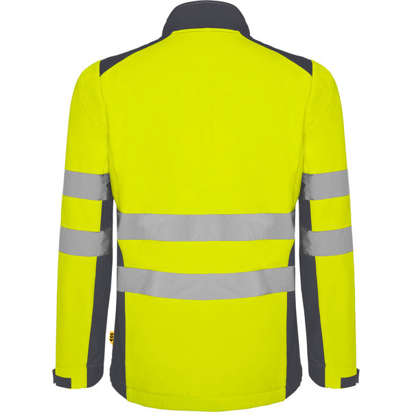 WARNSCHUTZ ANTARES – aus Drei Schichten. Obermaterial: 92% Polyester / 8% Elastan. Futter: 100% Polyester-Mikrofleece, 320 g/m². – Bild 7