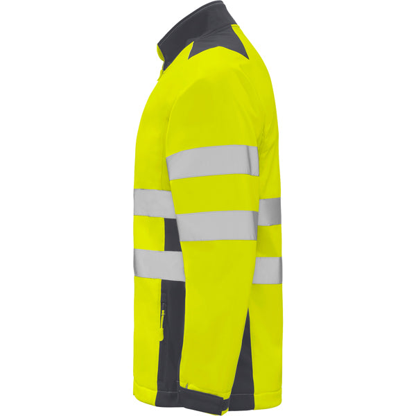 WARNSCHUTZ ANTARES – aus Drei Schichten. Obermaterial: 92% Polyester / 8% Elastan. Futter: 100% Polyester-Mikrofleece, 320 g/m². – Bild 8