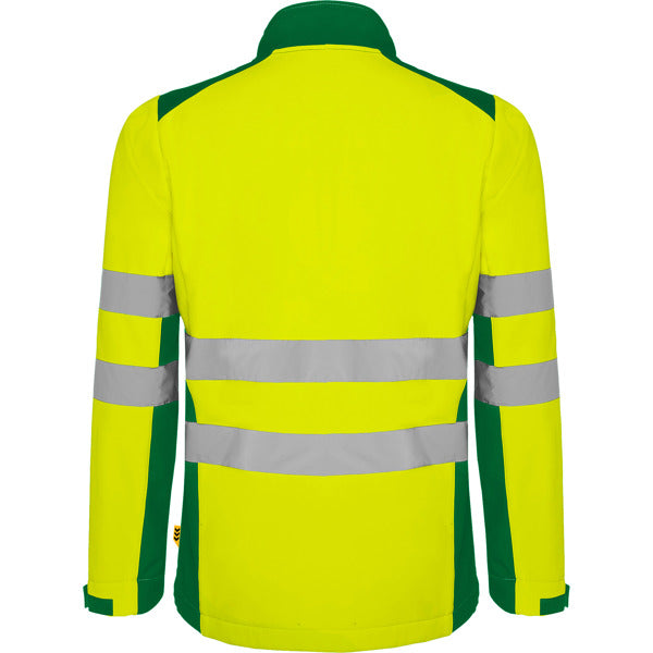 WARNSCHUTZ ANTARES – aus Drei Schichten. Obermaterial: 92% Polyester / 8% Elastan. Futter: 100% Polyester-Mikrofleece, 320 g/m². – Bild 12