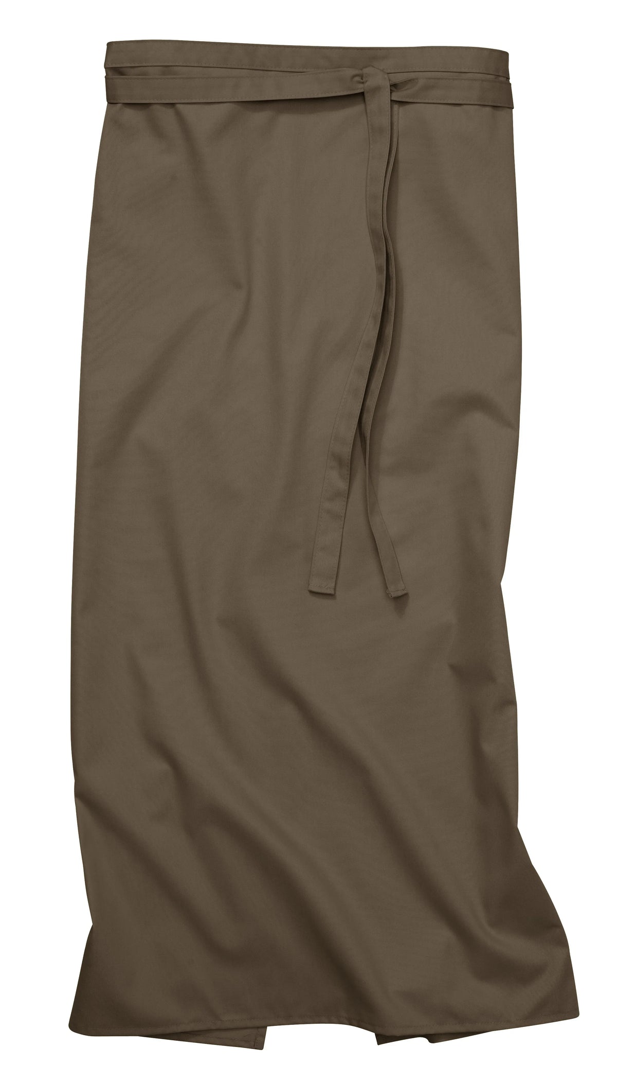 Bistroschürze Roma Classic 100 × 100 cm mit durchgehendem Bindeband – taupe – Farbcode 3013 – Bild 1