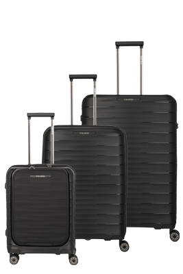 Travelite 3-tlg. Koffer-Set MOOBY – aus REC. POLYPROPYLEN – Bild 1