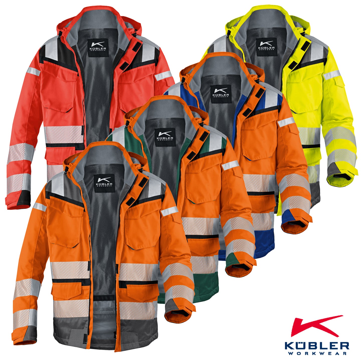 KÜBLER REFLECTIQ Wetterjacke SYMPATEX® PSA 2